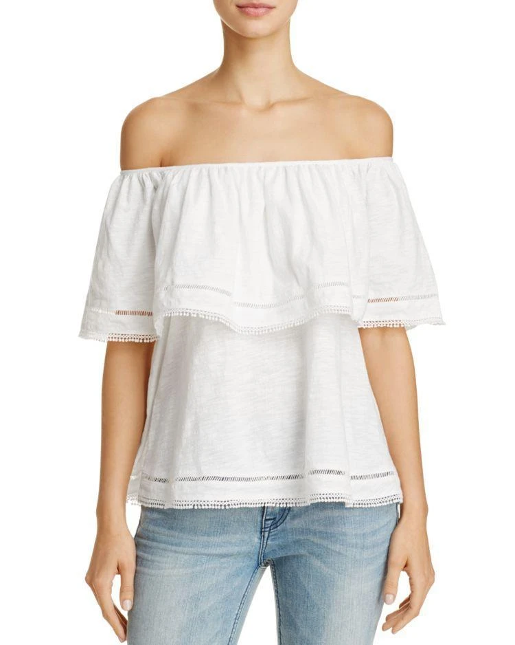 商品PPLA|Nikkita Off-the-Shoulder Top,价格¥214,第1张图片