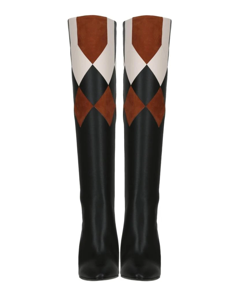 商品Salvatore Ferragamo|Antea Patchwork Boots,价格¥7578,第5张图片详细描述