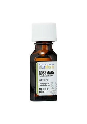 商品Aura Cacia|Cacia Pure Essential Oil Rosemary   0.5 Fl Oz,价格¥111,第1张图片