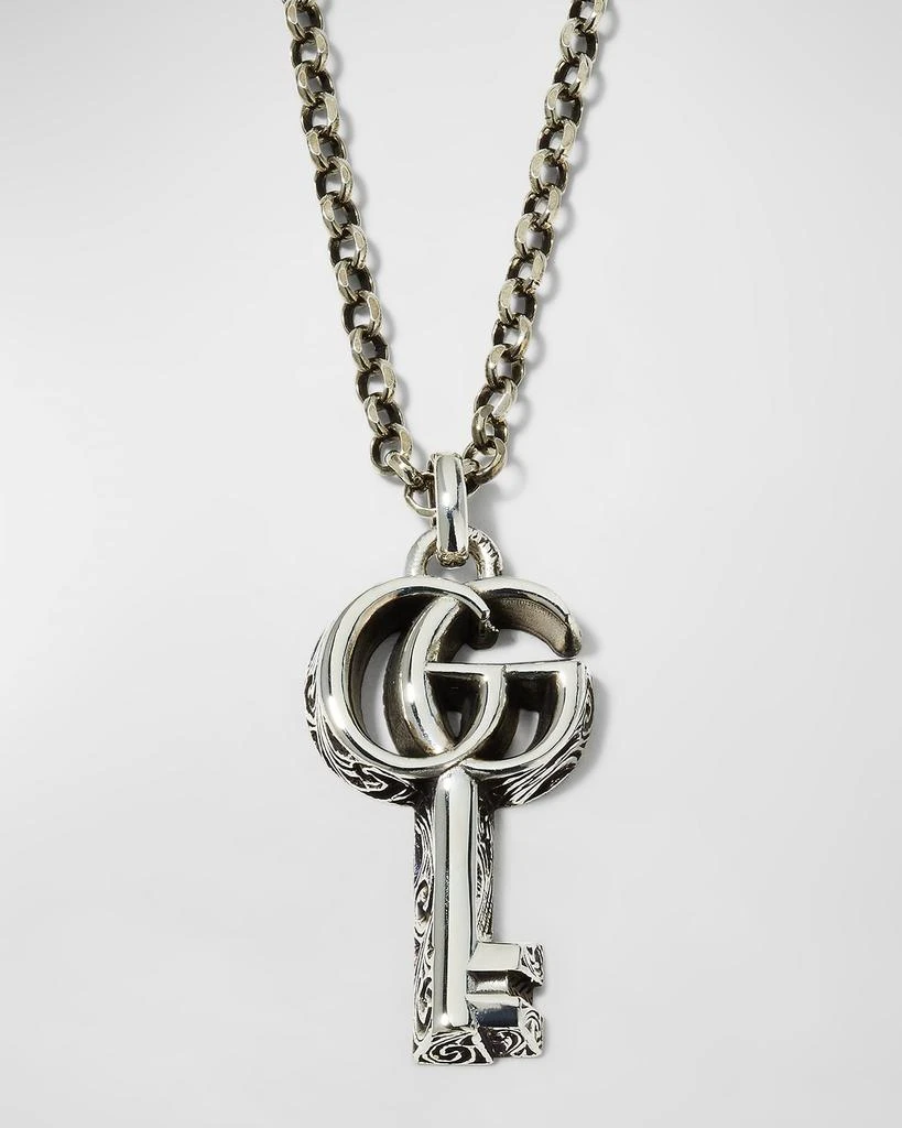 商品Gucci|GG Marmont Key Pendant Necklace,价格¥2854,第1张图片