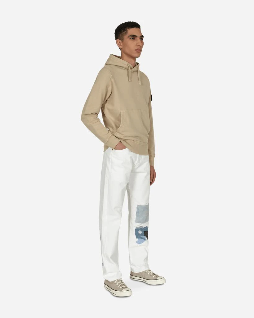 商品Stone Island|Garment Dyed Hooded Sweatshirt Beige,价格¥2949,第4张图片详细描述