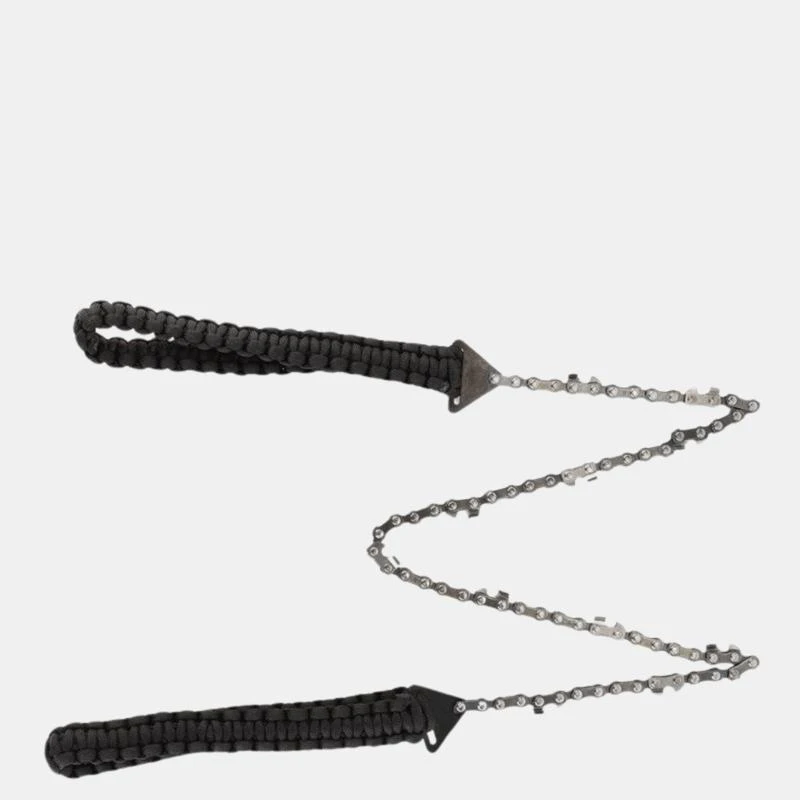 商品Vigor|Pocket Survival Hand Chainsaw With Paracord Handle, Ideal As Outdoor Camping, Hiking, Fishing, Hunting Emergency Tools Bulk 3 Sets 3 PACK,价格¥337,第2张图片详细描述