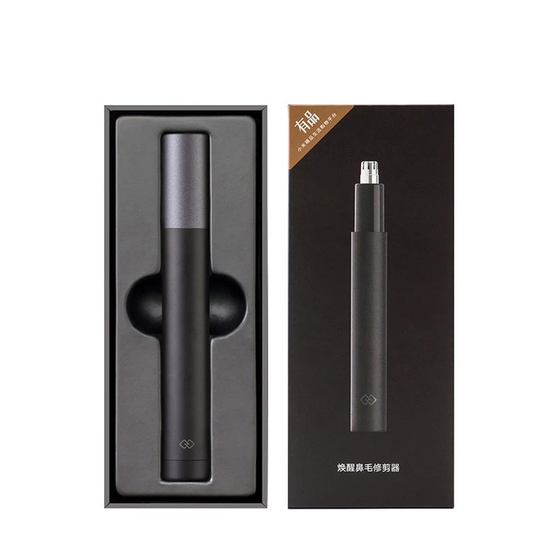 焕醒迷你鼻毛修剪器男女通用高速马达锋利刀头精致便携全身水洗修剪鼻毛修剪器小巧便携 黑色HN1 商品