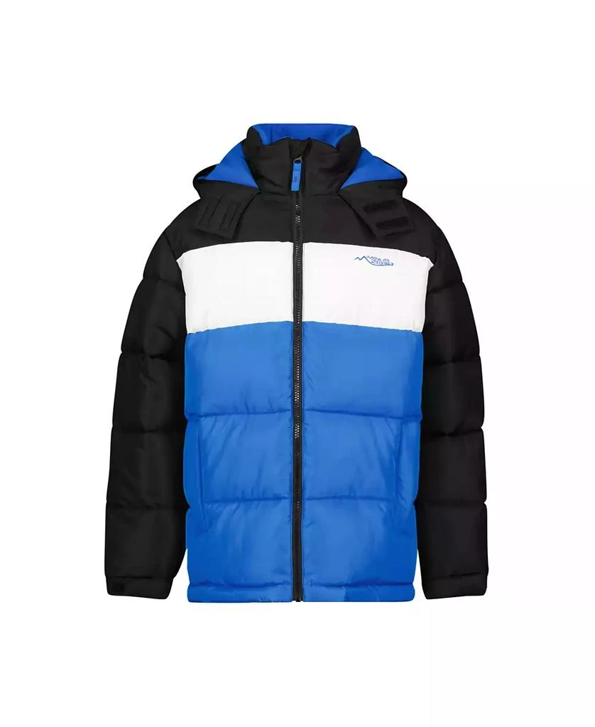 商品Reebok|Minus Zero Toddler and Little Boys Color Block Puffer Coat,价格¥113,第1张图片
