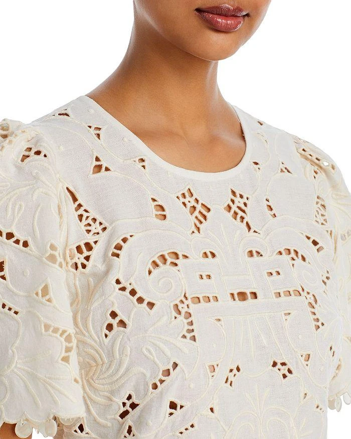 商品Sea|Blaire Organic Cotton Midi Dress,价格¥2451,第3张图片详细描述