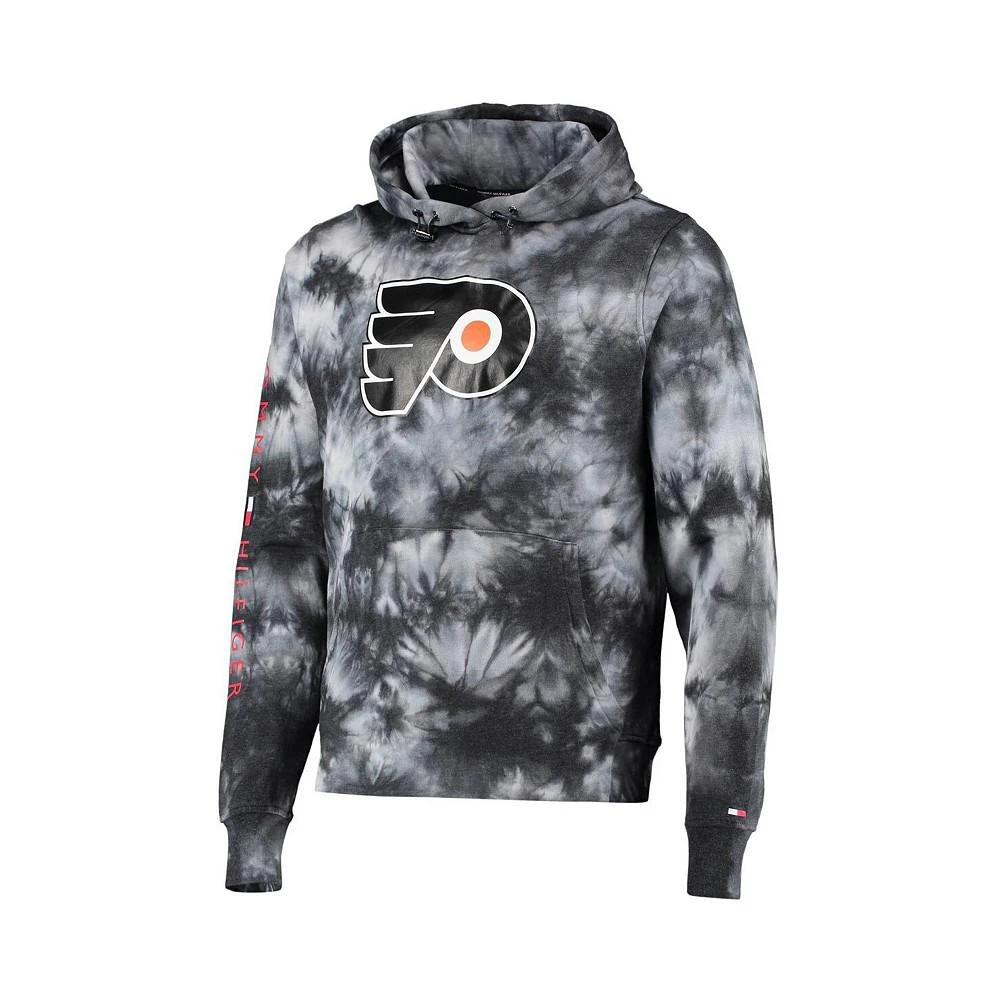 商品Tommy Hilfiger|Men's Black Philadelphia Flyers Stanley Tie-Dye Pullover Hoodie,价格¥748,第2张图片详细描述