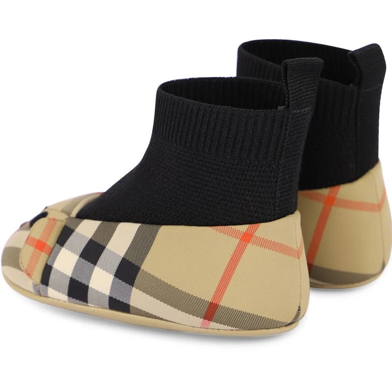 商品Burberry|Baby designer tartan teddy shoes,价格¥4459,第2张图片详细描述