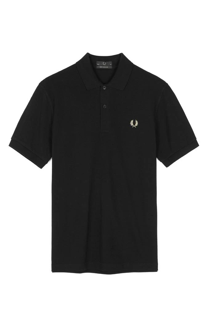 商品Fred Perry Reissues|Fred Perry Reissues M3 Fred Perry Polo Shirt - Black/Champagne,价格¥805,第1张图片