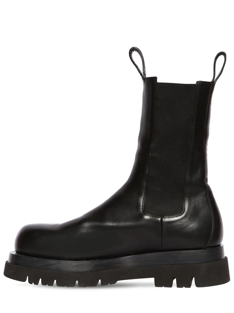 商品Bottega Veneta|Lug High Leather Chelsea Boots,价格¥11212,第4张图片详细描述