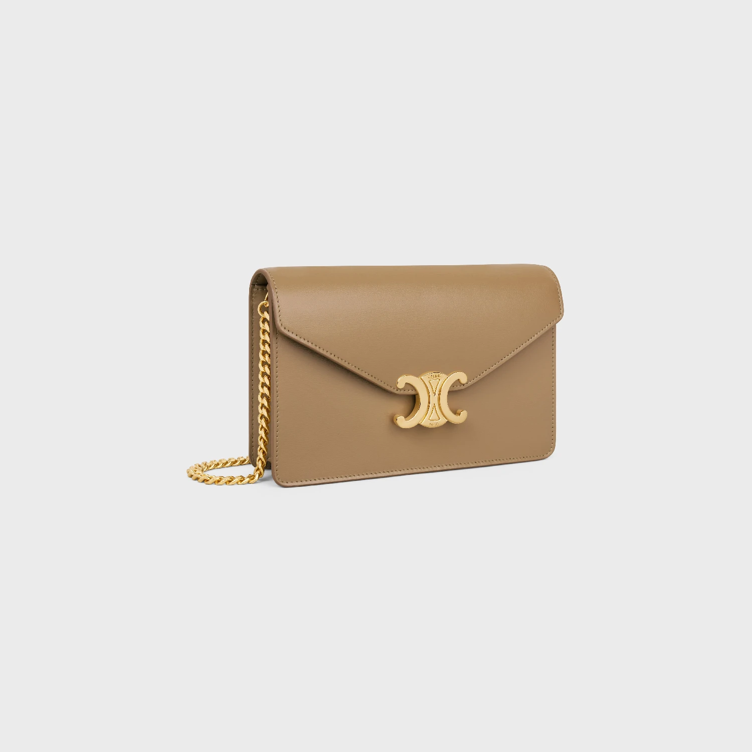 【预售】 赛琳 25春夏 女士 单肩包 POCHETTE AVEC CHAÎNE MARGO VEAU BRILLANT 10L033DPV.18AE  商品
