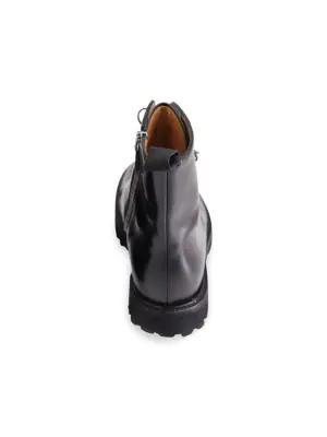 商品[二手商品] Church's|Churchs Alexandra Polished Binder Lace Up Combat Boots In Black Calf Leather Boots,价格¥2927,第4张图片详细描述