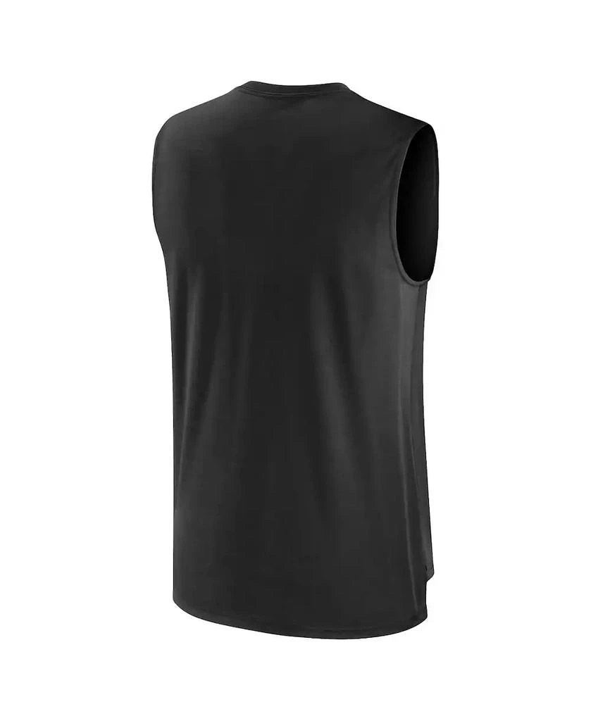 商品NIKE|Men's Black Pittsburgh Steelers Muscle Trainer Tank Top,价格¥262,第2张图片详细描述