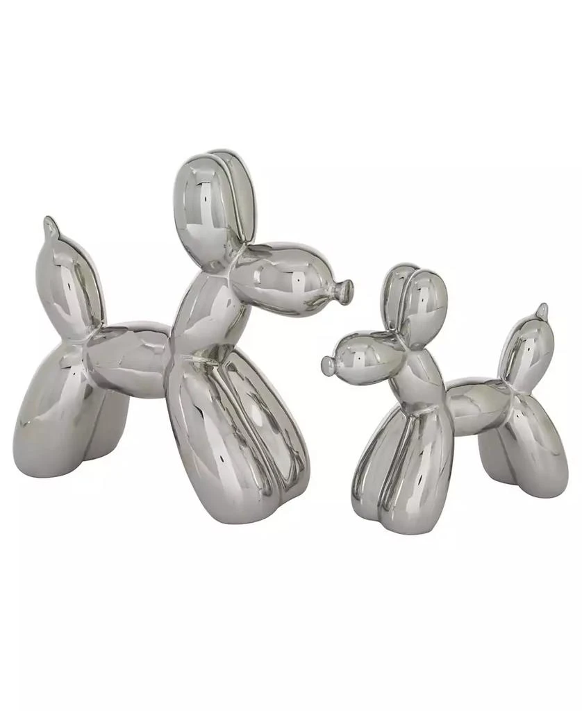 商品Rosemary Lane|Contemporary Dog Sculpture, Set of 2,价格¥384,第1张图片