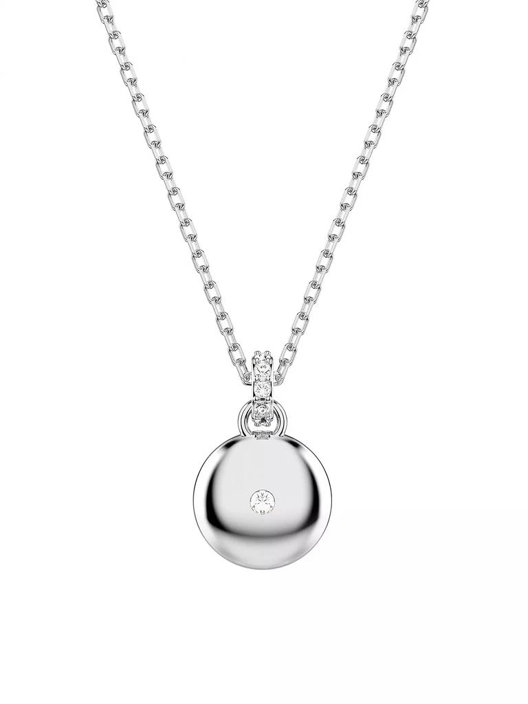 商品Swarovski|Sublima Rhodium-Plated &amp; Swarovski Crystal Pendant Necklace,价格¥898,第4张图片详细描述