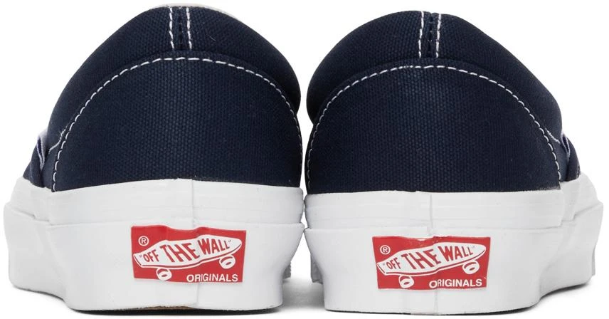 商品Vans|海军蓝 Vault 系列 OG Classic 无带运动鞋,价格¥672,第4张图片详细描述