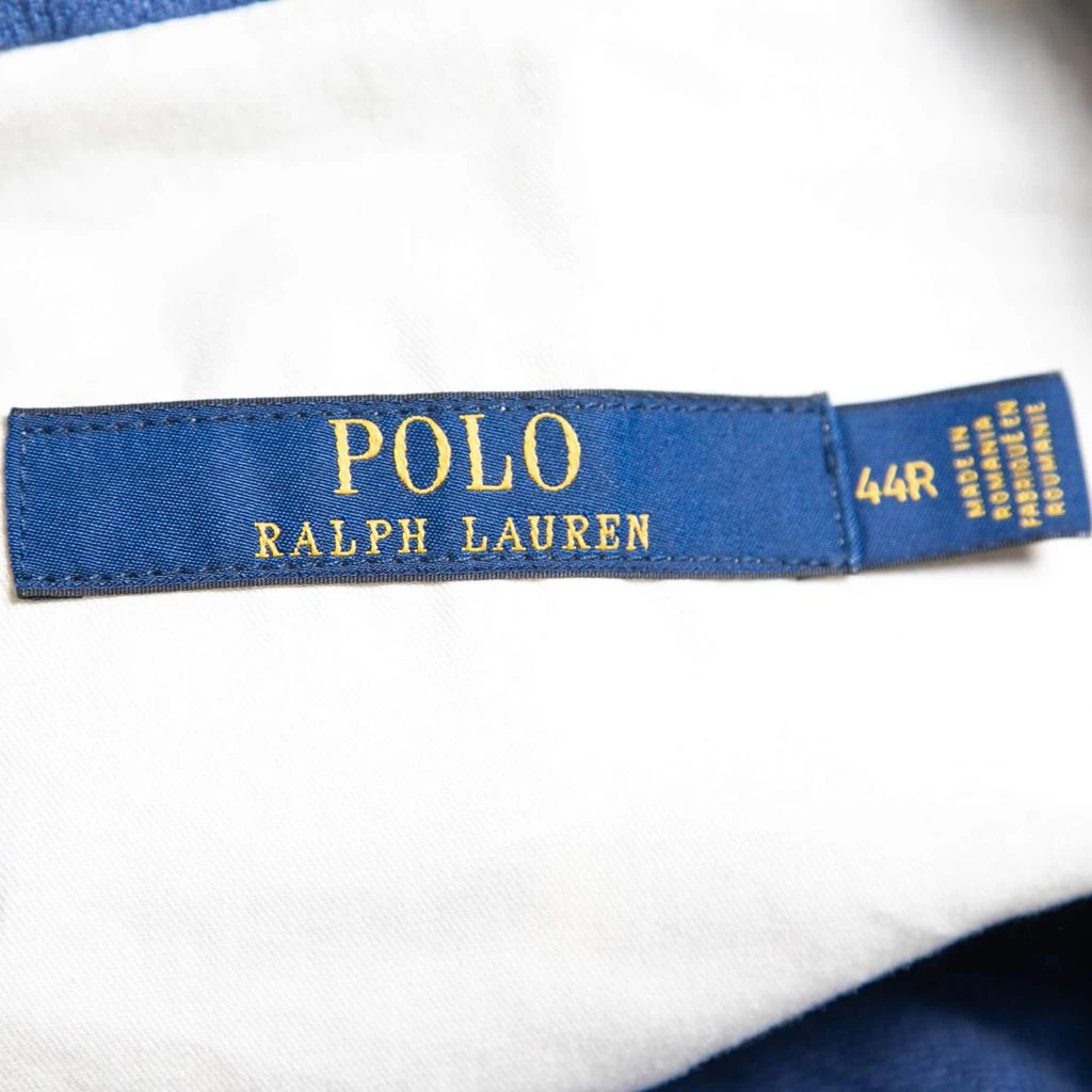 商品[二手商品] Ralph Lauren|Polo Ralph Lauren Blue Linen Side Slit Button Front Jacket XS,价格¥1140,第4张图片详细描述