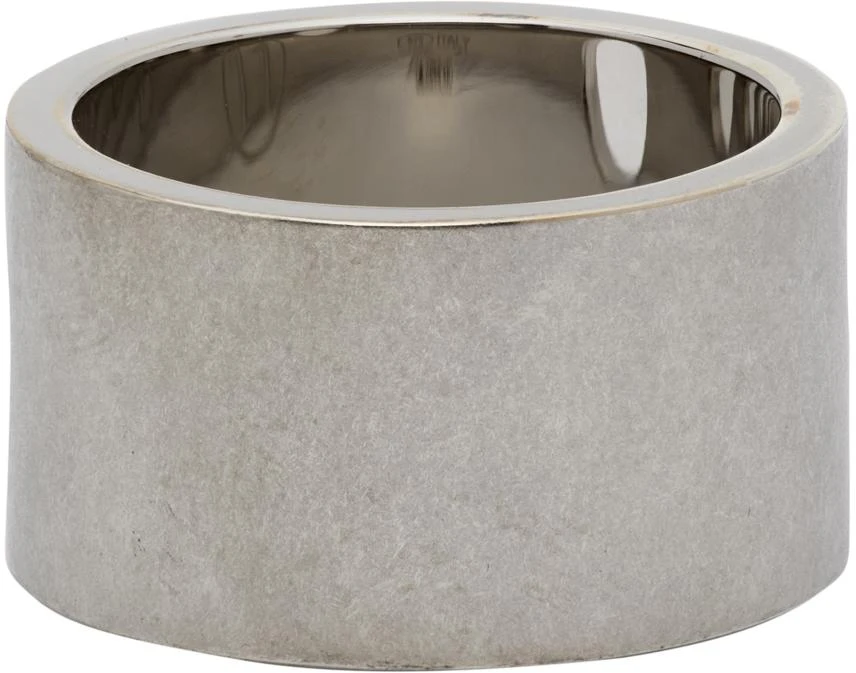 商品MAISON MARGIELA|Silver Brushed Cut Out Ring,价格¥2155,第3张图片详细描述