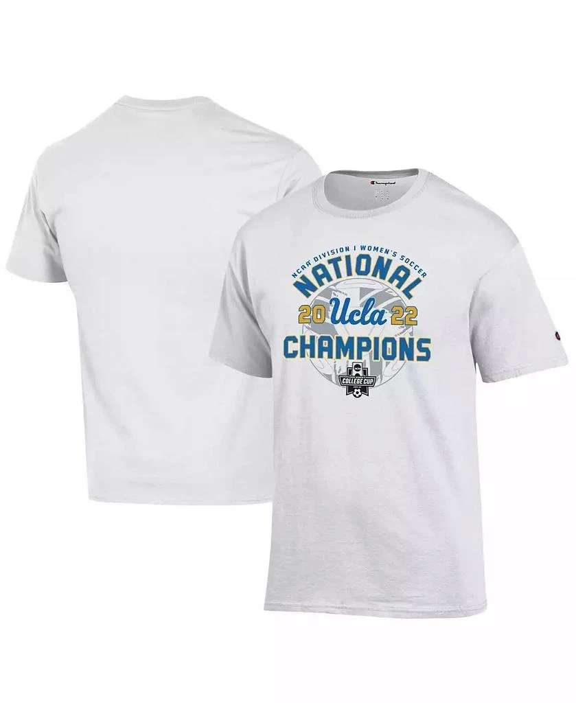 商品CHAMPION|Men's White UCLA Bruins 2022 NCAA Women's Soccer National Champions T-shirt,价格¥187,第1张图片