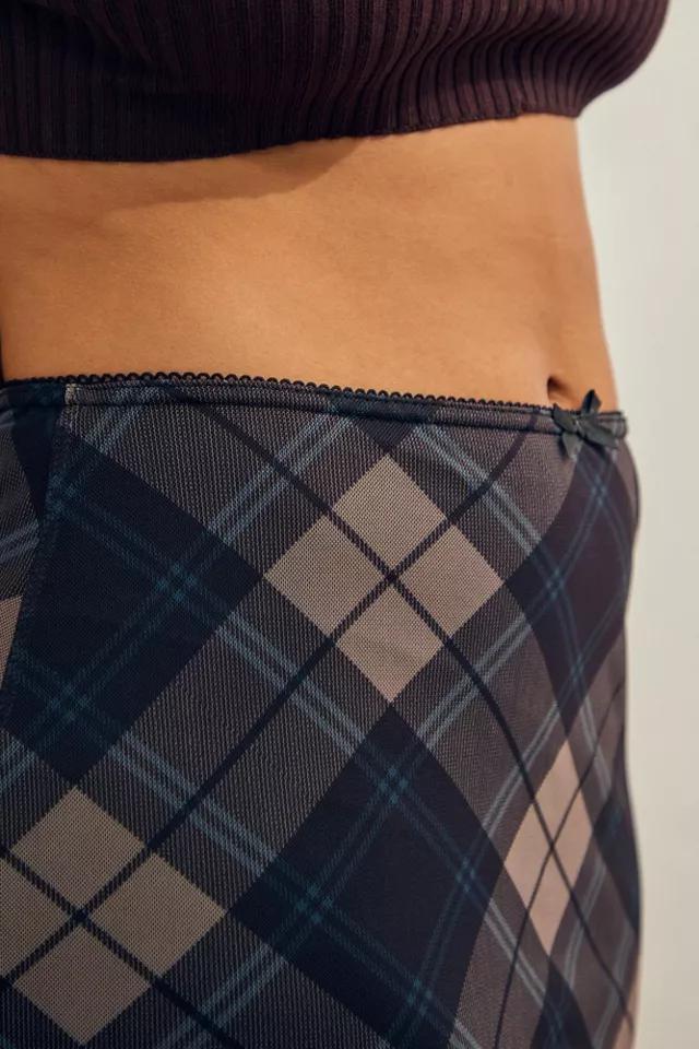商品Urban Outfitters|UO Classic Check Mesh Midi Skirt,价格¥460,第4张图片详细描述