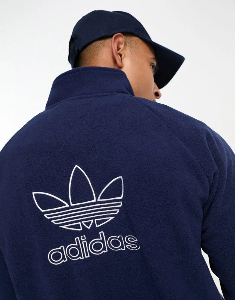 商品Adidas|adidas Originals Adicolor fleece in navy,价格¥431,第1张图片