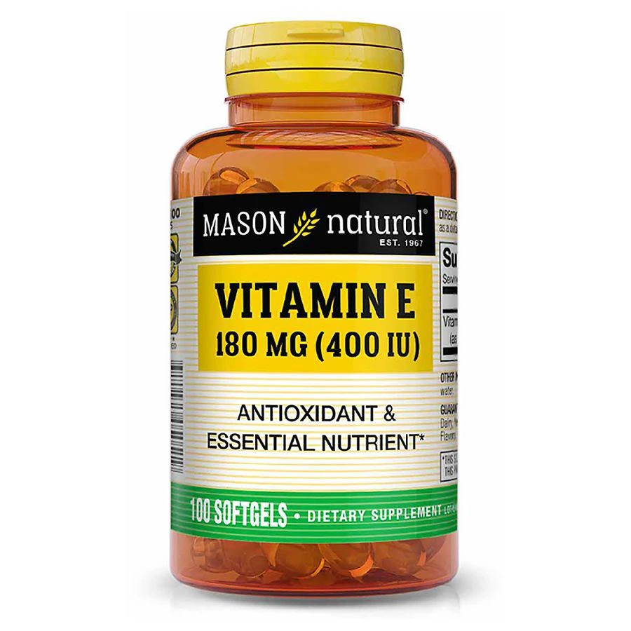 商品Mason Natural|Vitamin E 400 IU,价格¥67,第1张图片