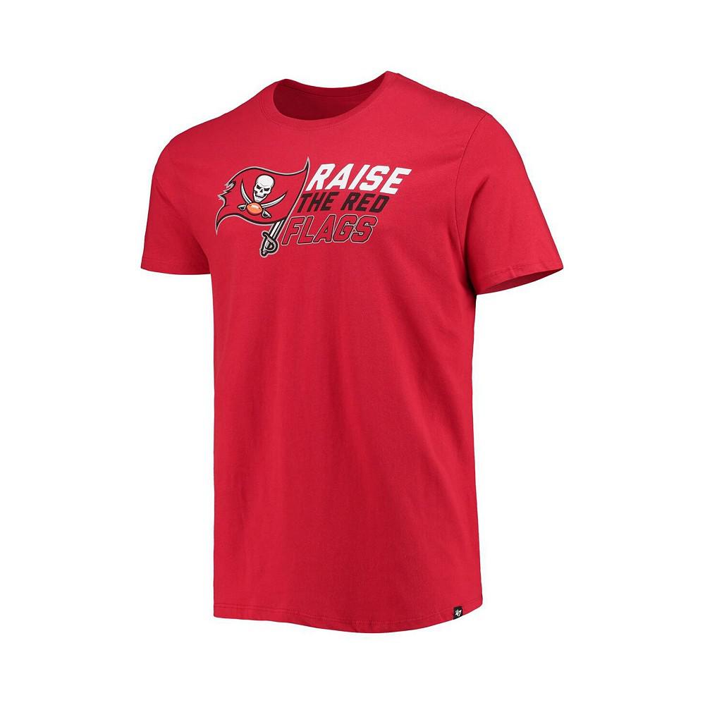 Men's Red Tampa Bay Buccaneers Local T-shirt商品第3张图片规格展示