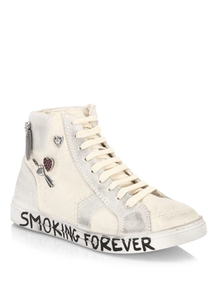 商品Yves Saint Laurent|Antibe High-Top Sneakers,价格¥2686,第1张图片