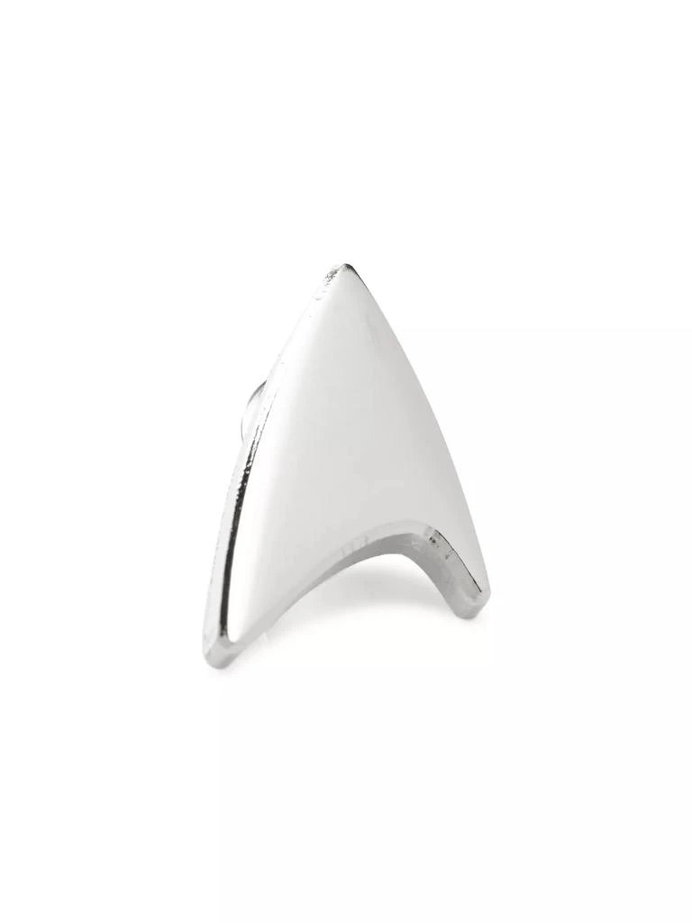 商品Cufflinks Inc.|Star Trek Star Silver Delta Shield Lapel Pin,价格¥165,第1张图片