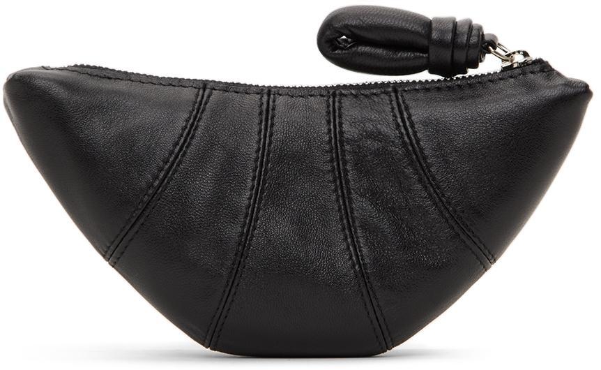 商品Lemaire|Black Coin Croissant Pouch,价格¥2605,第4张图片详细描述