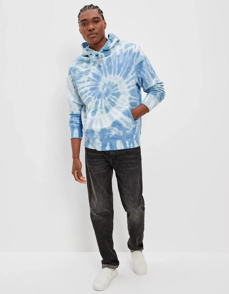 商品AE|AE Bonfire Fleece Tie-Dye Hoodie,价格¥137,第4张图片详细描述