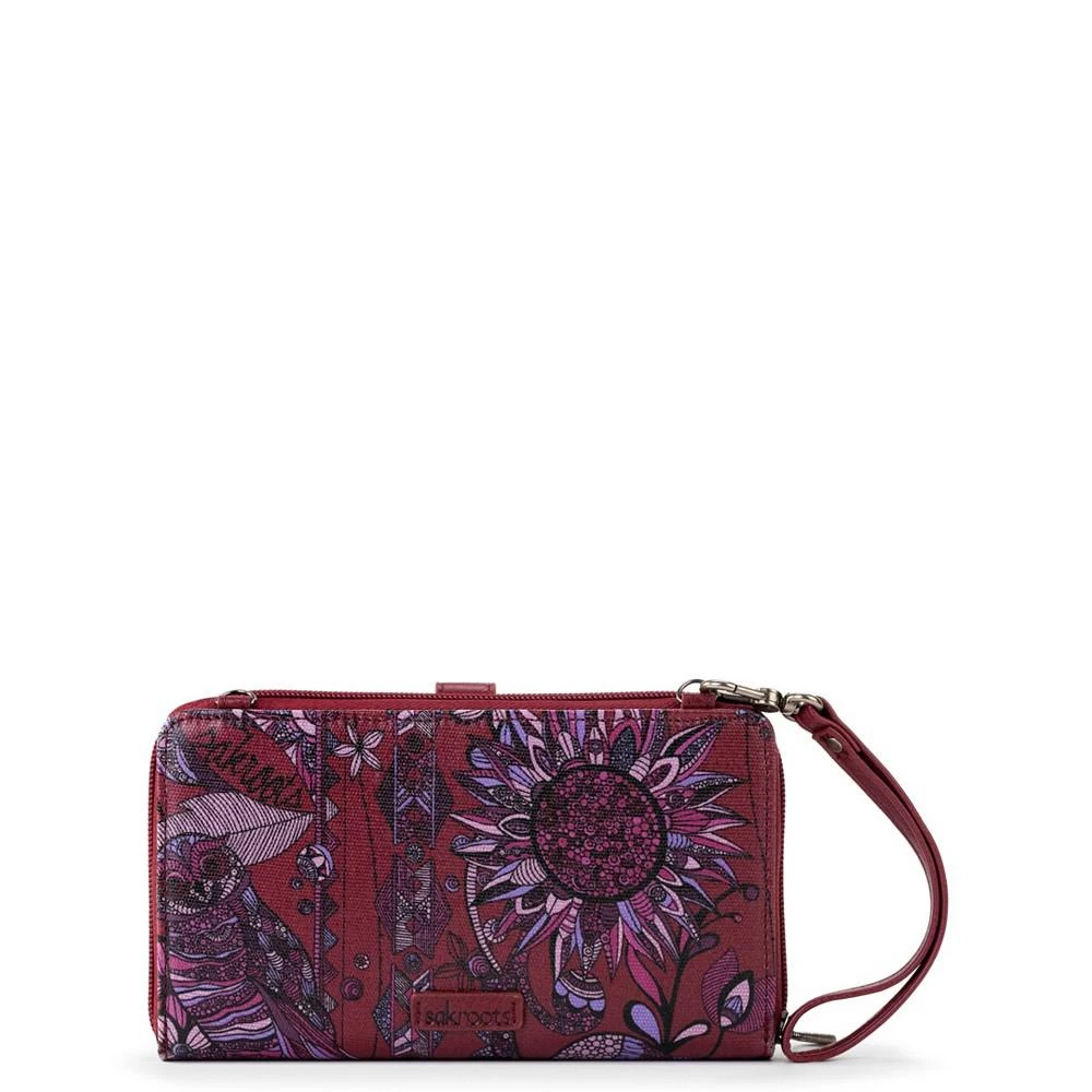 商品Sakroots|Women's Smartphone Crossbody Wallet,价格¥438,第5张图片详细描述