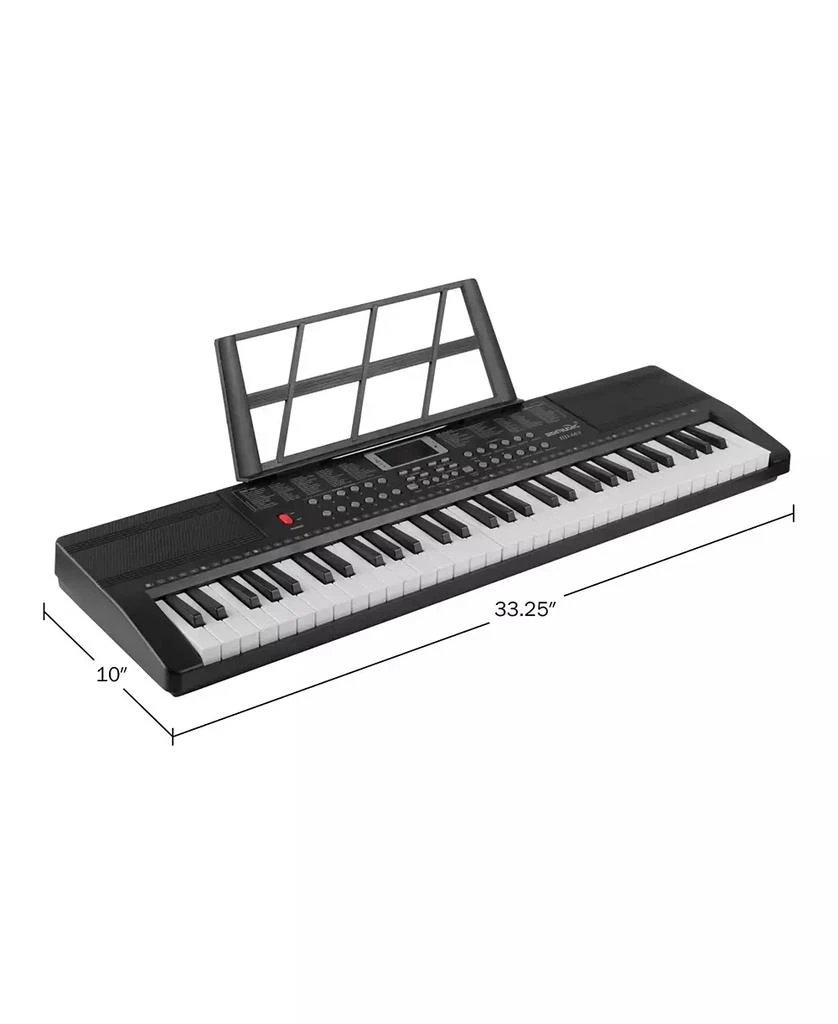 商品Trademark Global|Hey Play Piano Keyboard with Microphone,价格¥641,第5张图片详细描述
