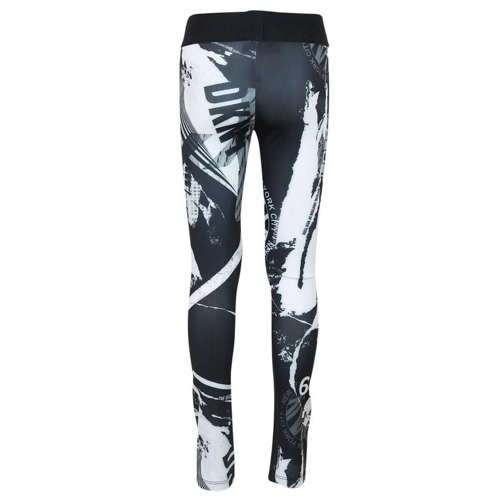 商品DKNY|Black & White New York Print Leggings,价格¥205,第3张图片详细描述