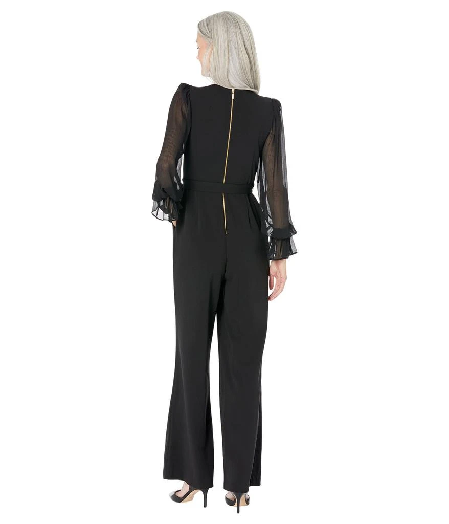 商品Calvin Klein|Chiffon Sleeve Jumpsuit,价格¥756,第2张图片详细描述