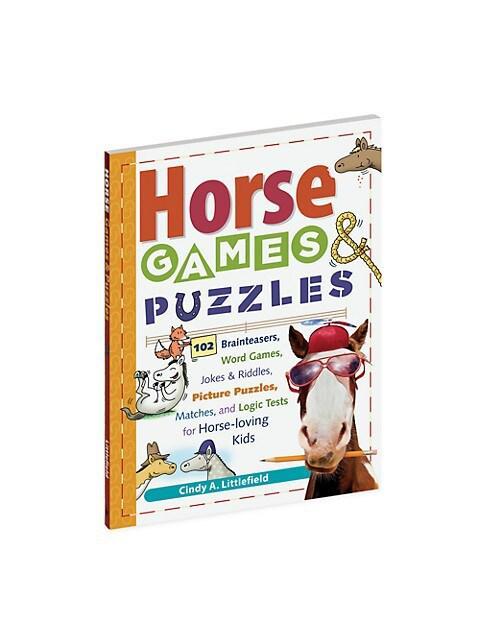 商品Workman Publishing|Horse Games & Puzzles Paperback Activity Book,价格¥90,第1张图片