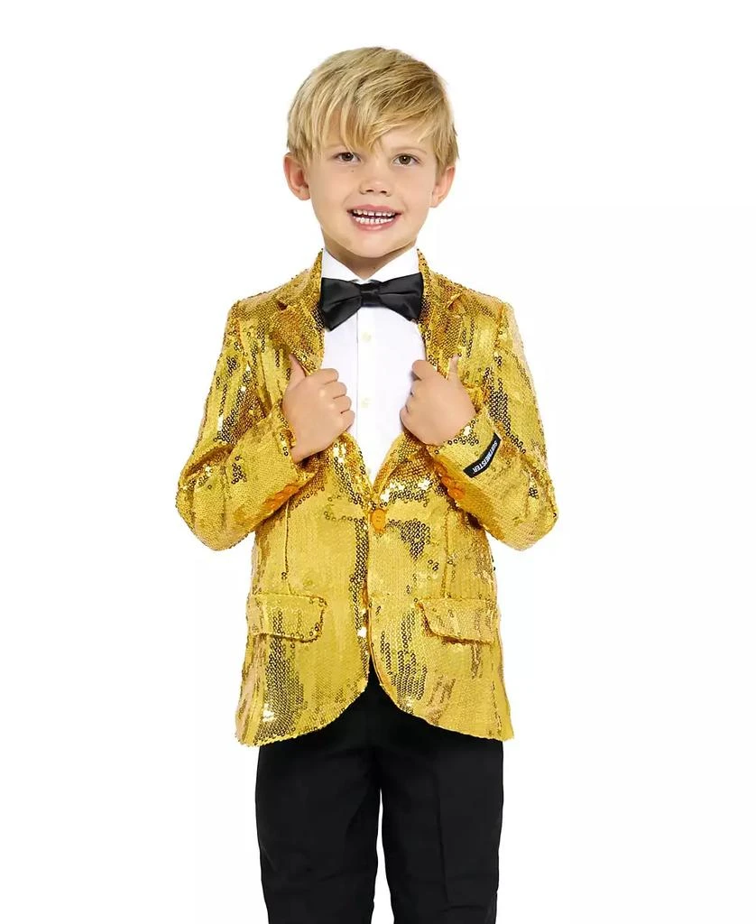 商品Suitmeister|Big Boys Sequin Party Stylish Fit Jacket Blazer,价格¥347,第4张图片详细描述