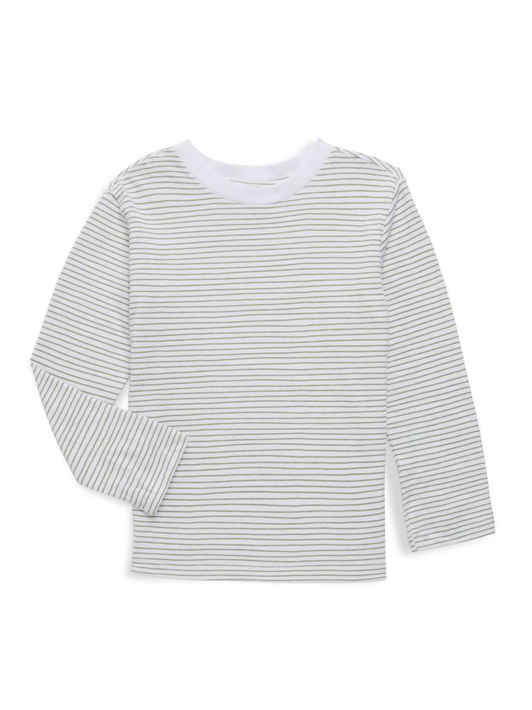 商品Little Me|Little Boy's 3-Piece Animal-Print Hooded Jacket, Striped T-Shirt & Joggers Set,价格¥296,第7张图片详细描述