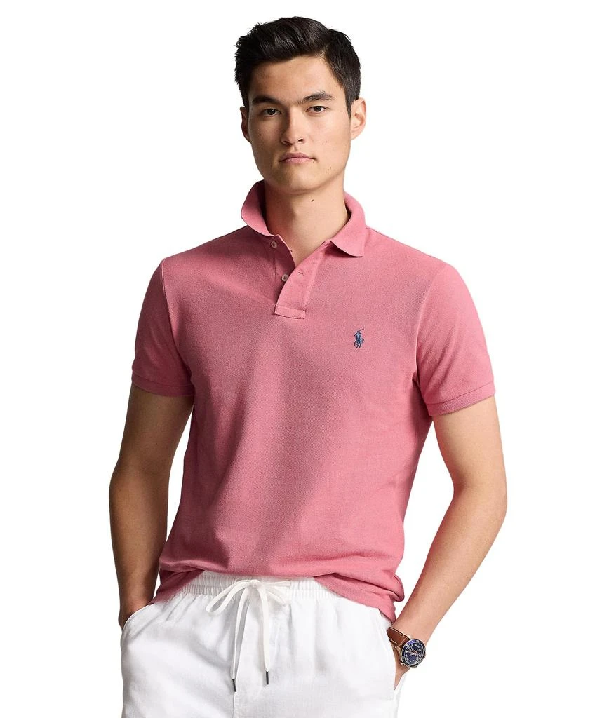 商品Ralph Lauren|Custom Slim Fit Mesh Polo Shirt,价格¥418,第1张图片