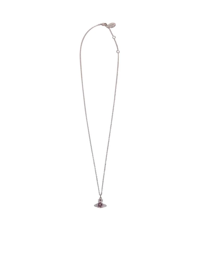 商品Vivienne Westwood|Vivienne Westwood Logo Pendant Necklace,价格¥1228,第1张图片