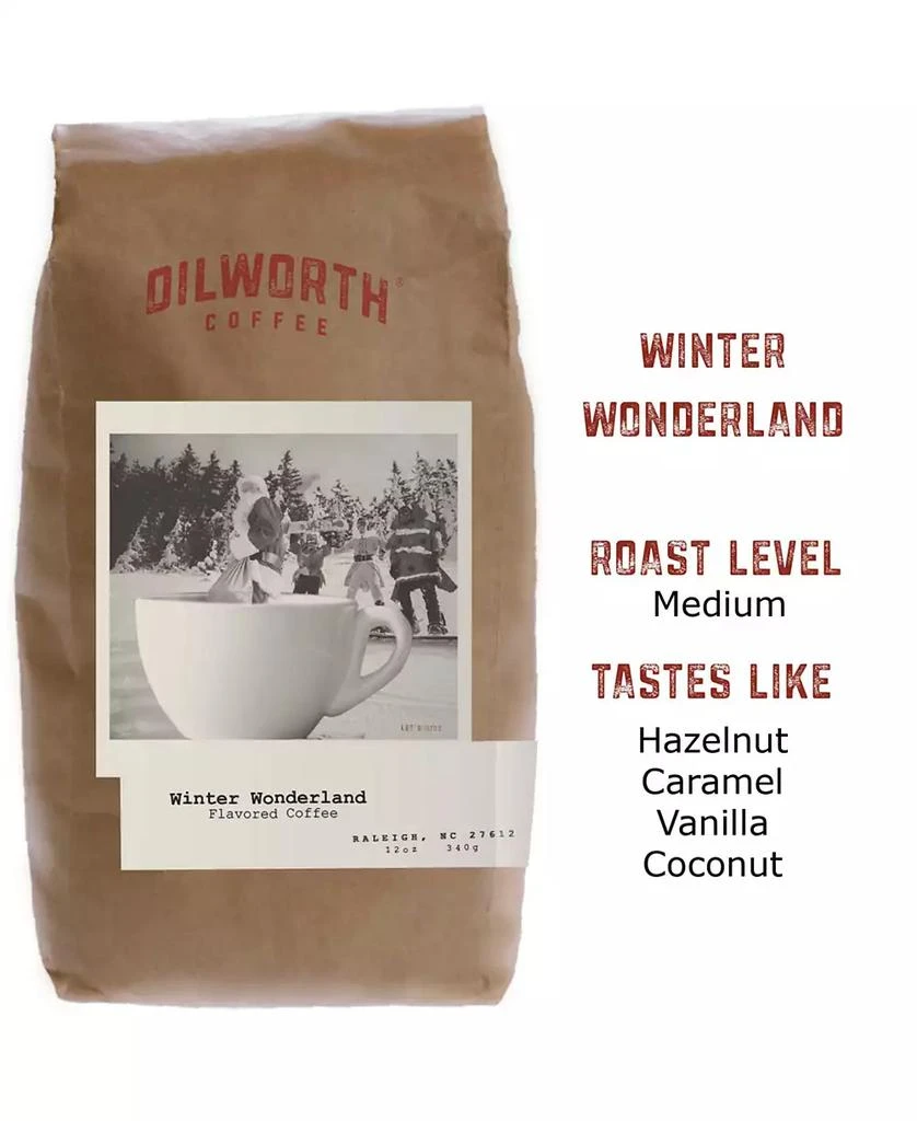 商品Dilworth Coffee|Medium Roast Flavored Ground Coffee - Winter Wonderland, Pack of 2,价格¥218,第2张图片详细描述