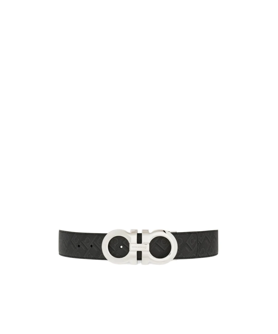 商品【商品预售7天】 Salvatore Ferragamo|Salvatore Ferragamo 男士腰带 670270780244 黑色,价格¥3387,第3张图片详细描述