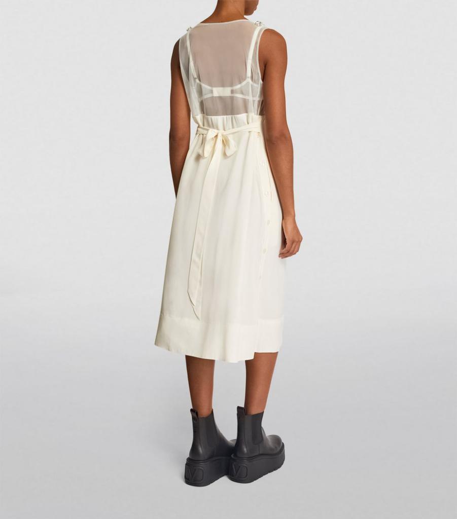 Sheer Top Midi Dress商品第3张图片规格展示