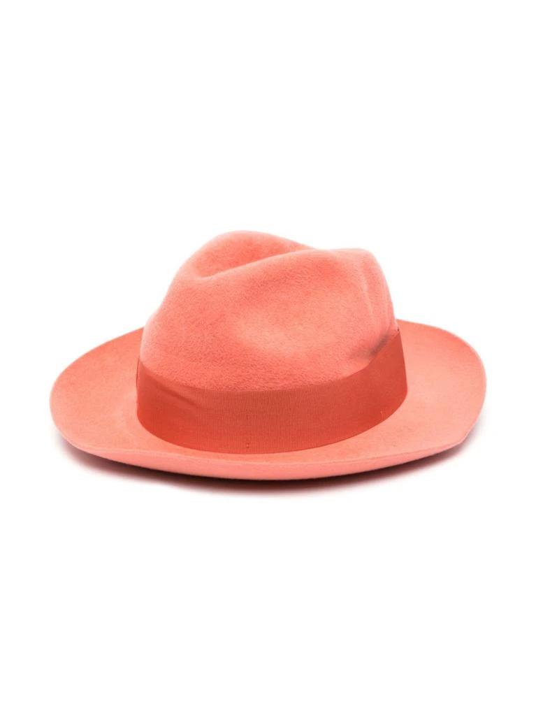 商品BORSALINO|BORSALINO - Monica Velour Felt Fedora Hat,价格¥2066,第1张图片