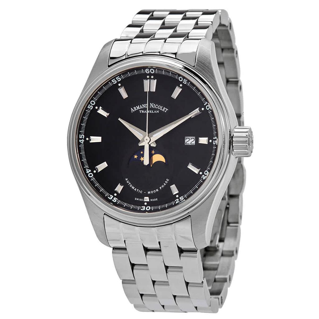 Armand Nicolet MH2 Automatic Black Dial Mens Watch A640L-NR-MA2640A商品第1张图片规格展示