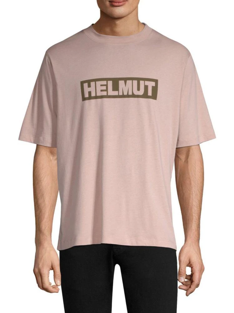 商品Helmut Lang|Logo Cotton Tall T恤,价格¥676,第1张图片