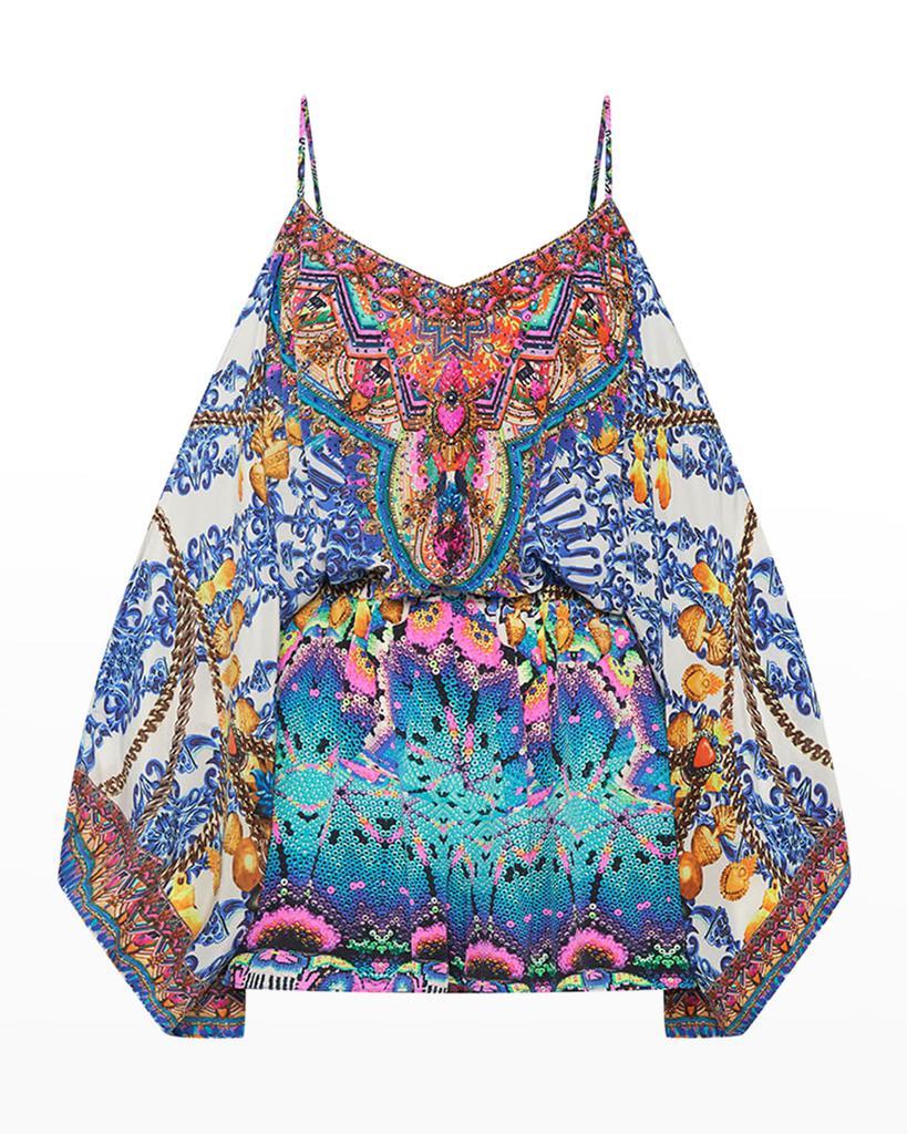 商品Camilla|Lucky Charms Drop-Shoulder Playsuit,价格¥4306,第4张图片详细描述