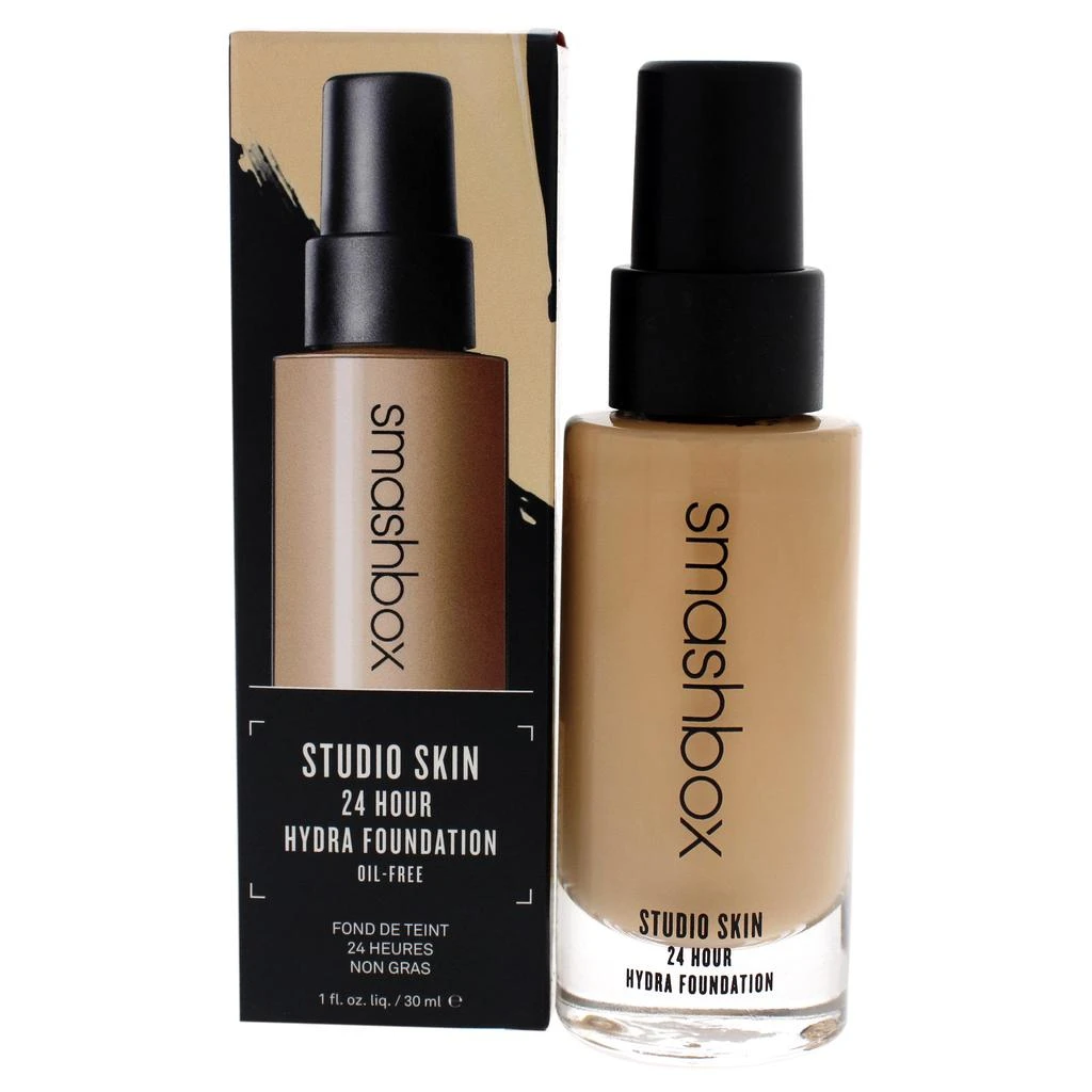 商品Smashbox Cosmetics|Studio Skin 24 Hour Wear Hydrating Foundation - 2.12 Light With Neutral Undertone by Smashbox for Women - 1. oz Foundation,价格¥315,第1张图片