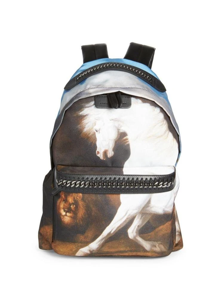 商品Stella McCartney|Horse Zippered Backpack,价格¥4203,第1张图片