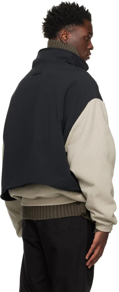商品Essentials|Gray & Black Mock Neck Sweatshirt,价格¥1586,第3张图片详细描述