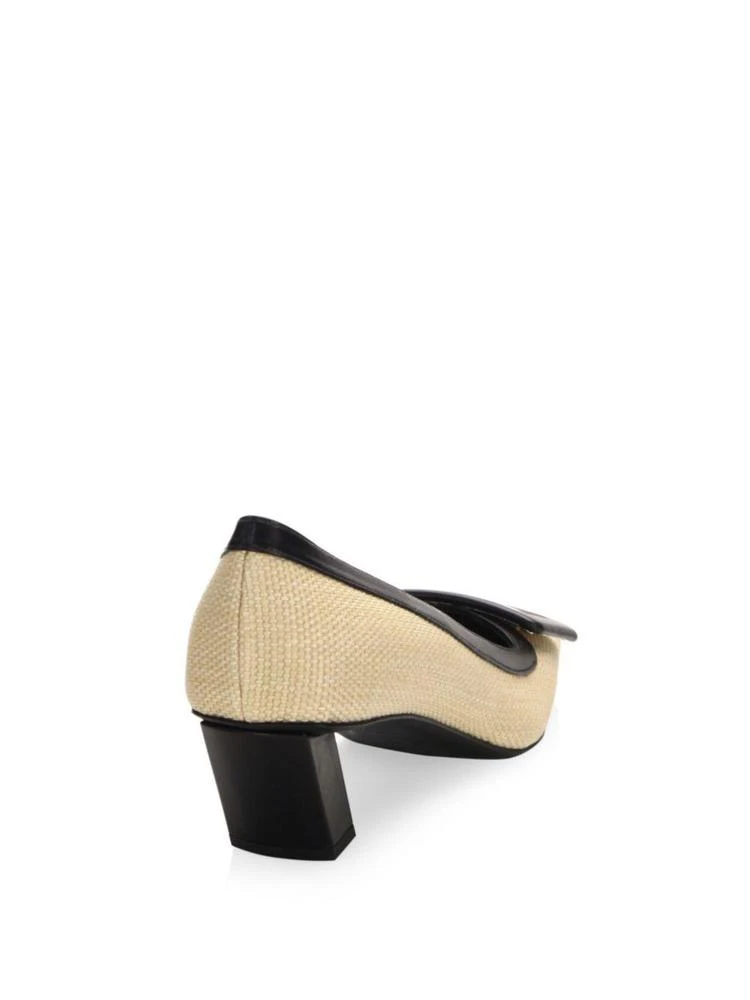 商品Roger Vivier|Belle Straw Pumps,价格¥5751,第2张图片详细描述